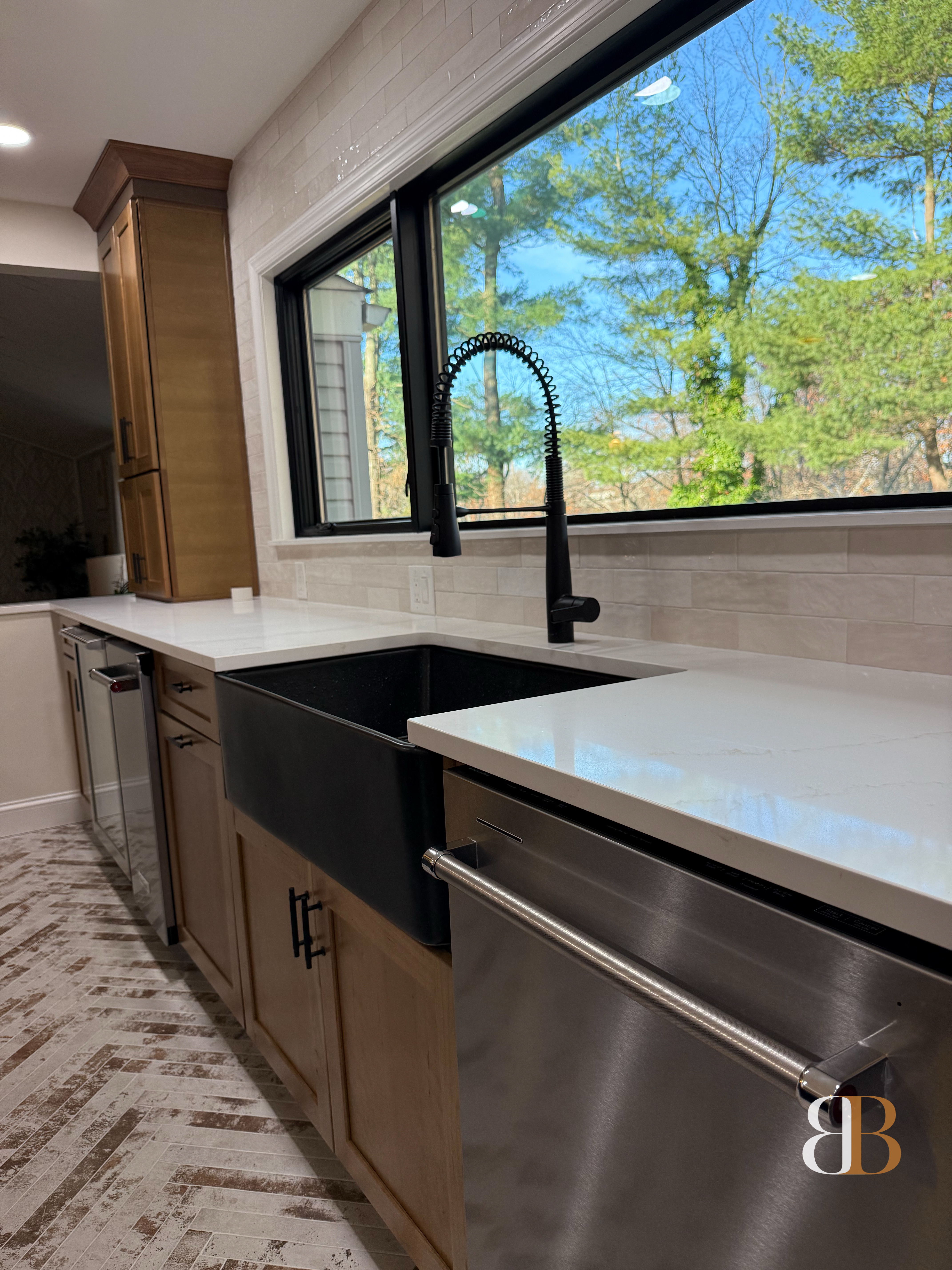 Transitional kitchen remodel in Gladwyne by B&B Associates Creations — photo 4